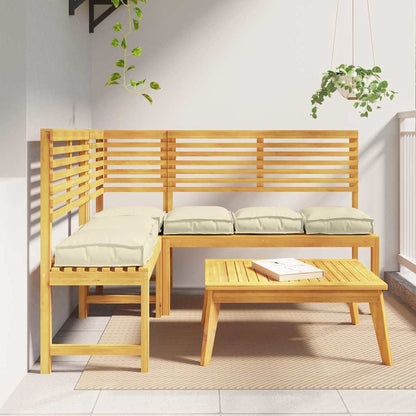 Cuscino 6 pcs Crema 40 x 40 x 8 cm Tessuto Oxford