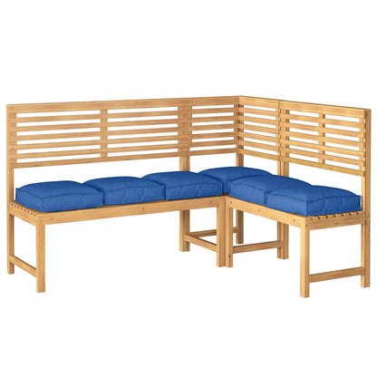 Cuscino 6 pcs Blu Reale 40 x 40 x 8 cm Tessuto Oxford