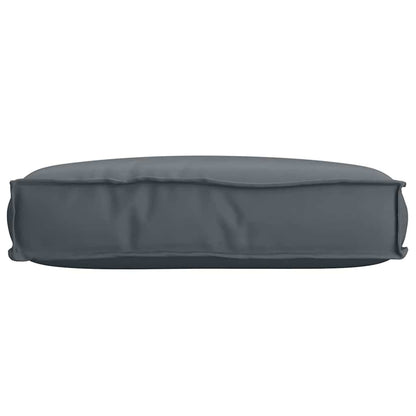 Cuscino Antracite 60 x 40 x 8 cm Tessuto Oxford