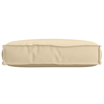 Cuscino Beige 60 x 40 x 8 cm Tessuto Oxford