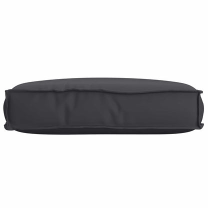 Cuscino Nero 60 x 40 x 8 cm Tessuto Oxford