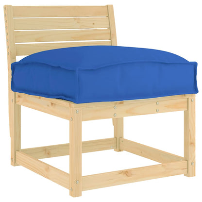 Cuscino Blu Reale 60 x 40 x 8 cm Tessuto Oxford
