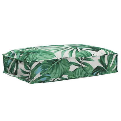 Cuscino Foglia Motivo Foglia 60 x 40 x 8 cm Tessuto Oxford