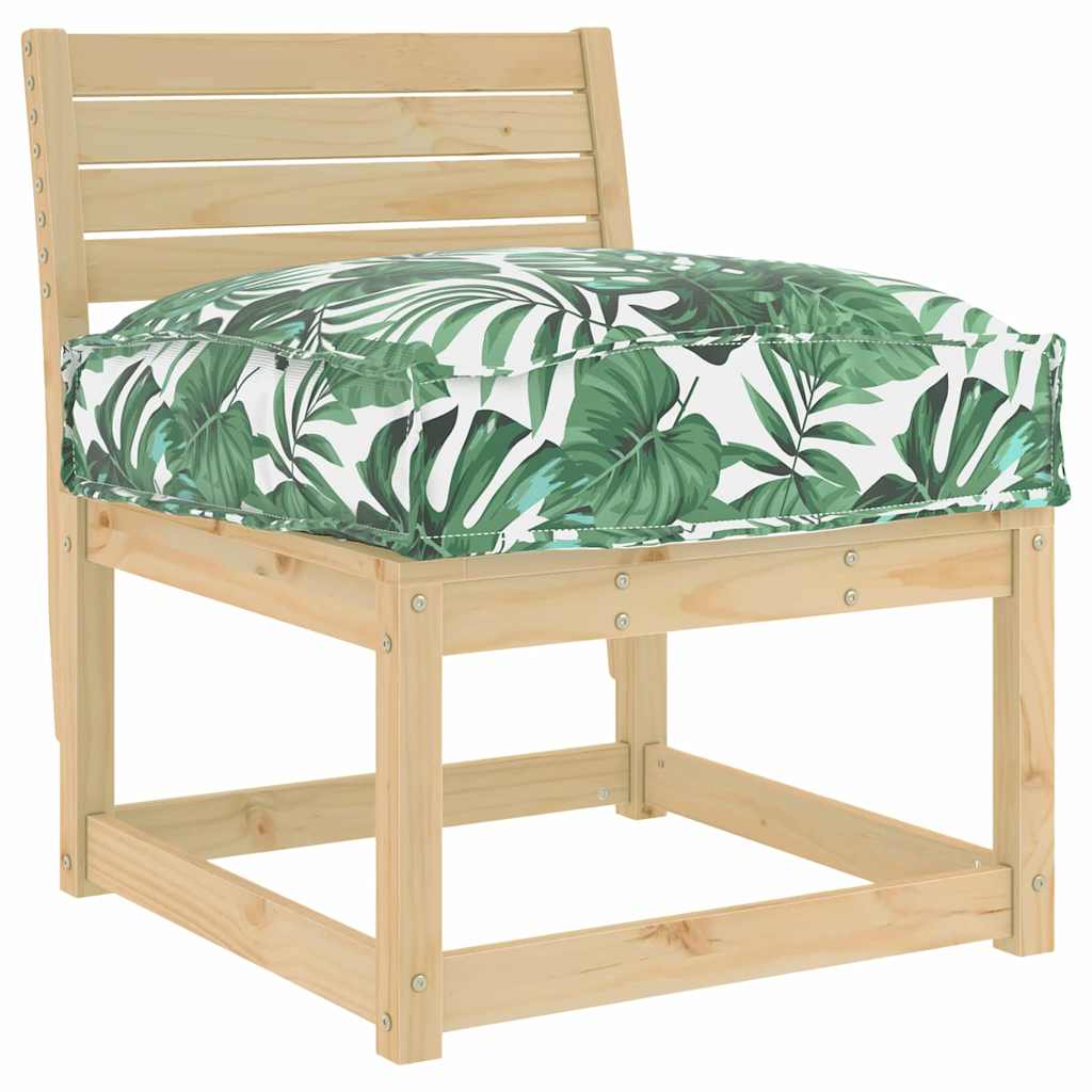 Cuscino Foglia Motivo Foglia 60 x 40 x 8 cm Tessuto Oxford