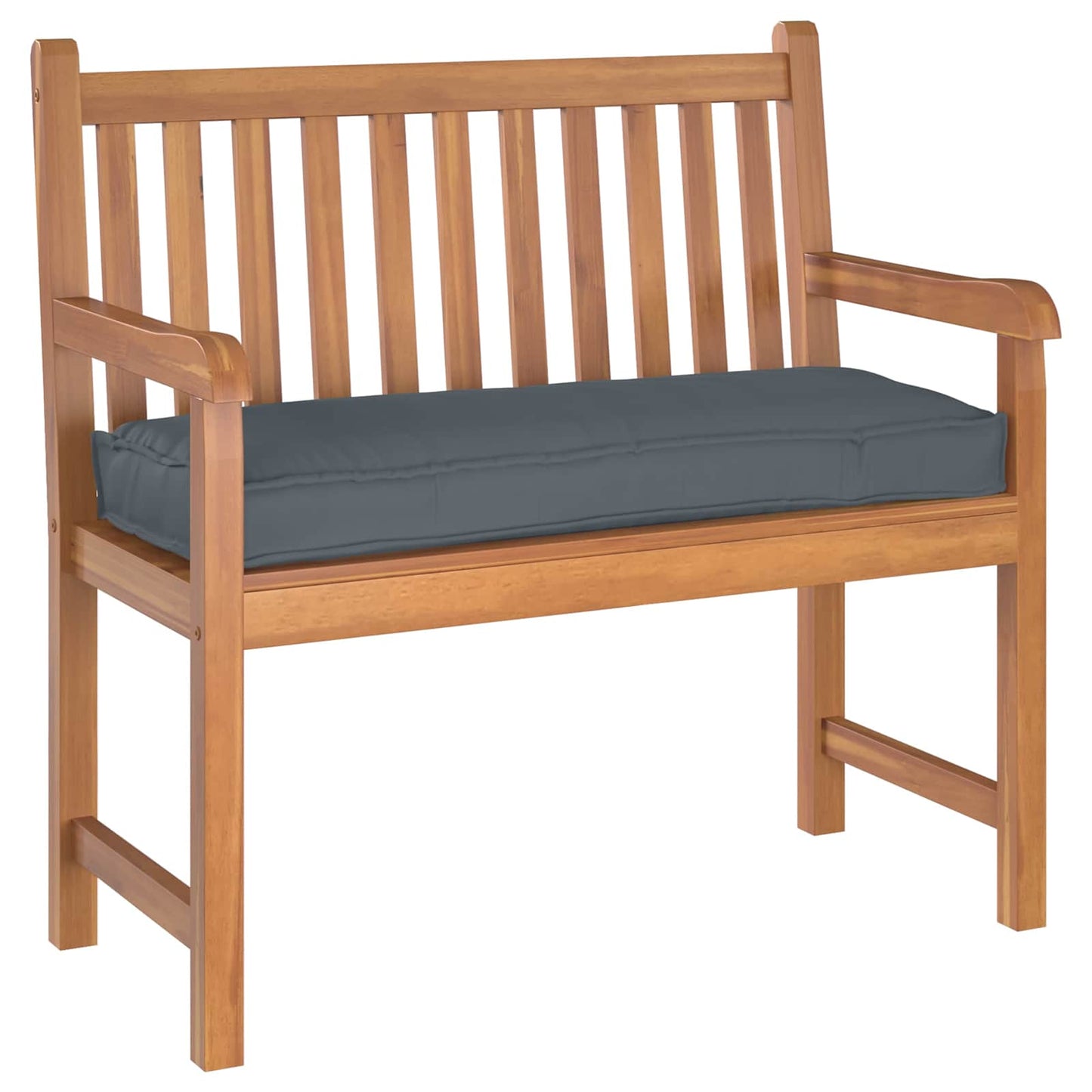 Cuscino Antracite 100 x 40 x 8 cm Tessuto Oxford