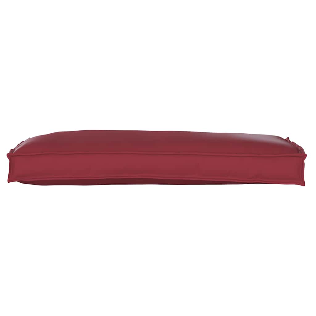 Cuscino Rosso Vino 100 x 40 x 8 cm Tessuto Oxford