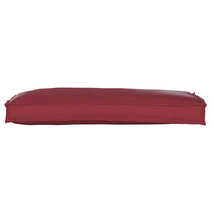 Cuscino Rosso Vino 100 x 40 x 8 cm Tessuto Oxford