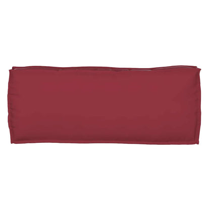 Cuscino Rosso Vino 100 x 40 x 8 cm Tessuto Oxford