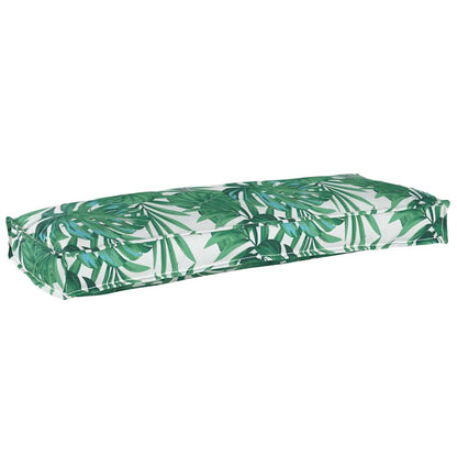 Cuscino Foglia Motivo Foglia 100 x 40 x 8 cm Tessuto Oxford