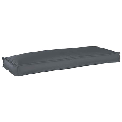 Cuscino Antracite 110 x 40 x 8 cm Tessuto Oxford