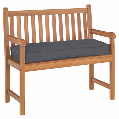 Cuscino Antracite 110 x 40 x 8 cm Tessuto Oxford