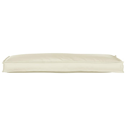 Cuscino Crema 110 x 40 x 8 cm Tessuto Oxford