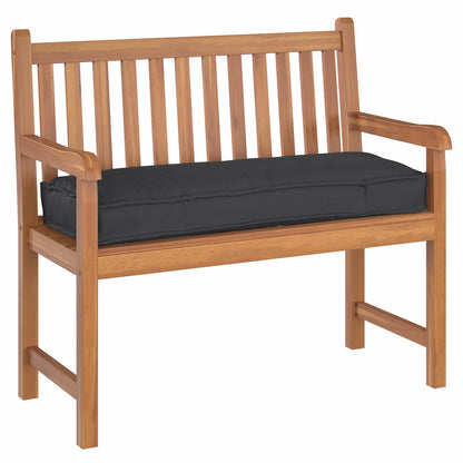Cuscino Nero 110 x 40 x 8 cm Tessuto Oxford