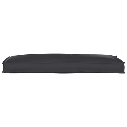 Cuscino Nero 110 x 40 x 8 cm Tessuto Oxford