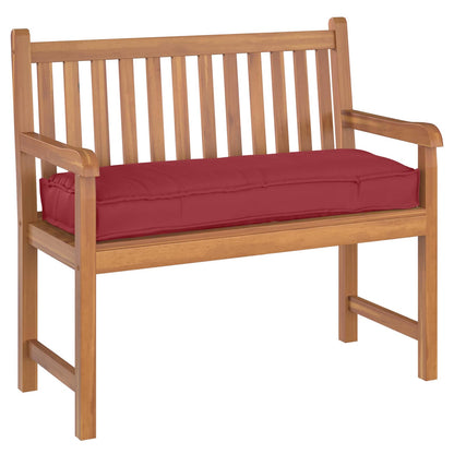 Cuscino Rosso Vino 110 x 40 x 8 cm Tessuto Oxford