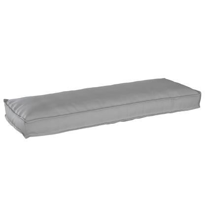 Cuscino Grigio 120 x 40 x 8 cm Tessuto Oxford