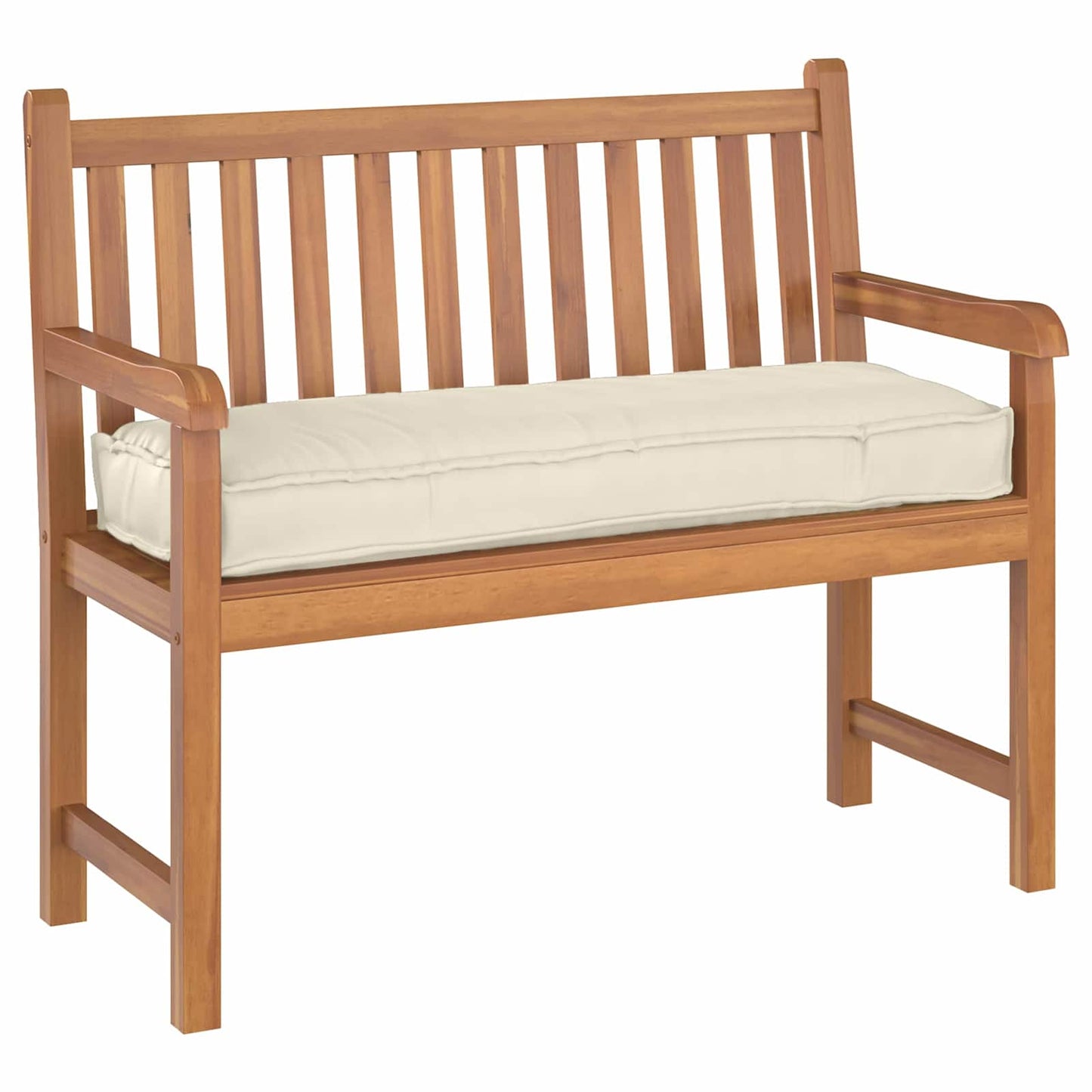 Cuscino Crema 120 x 40 x 8 cm Tessuto Oxford
