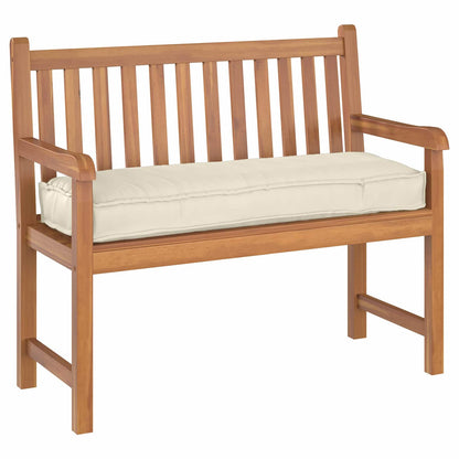 Cuscino Crema 120 x 40 x 8 cm Tessuto Oxford