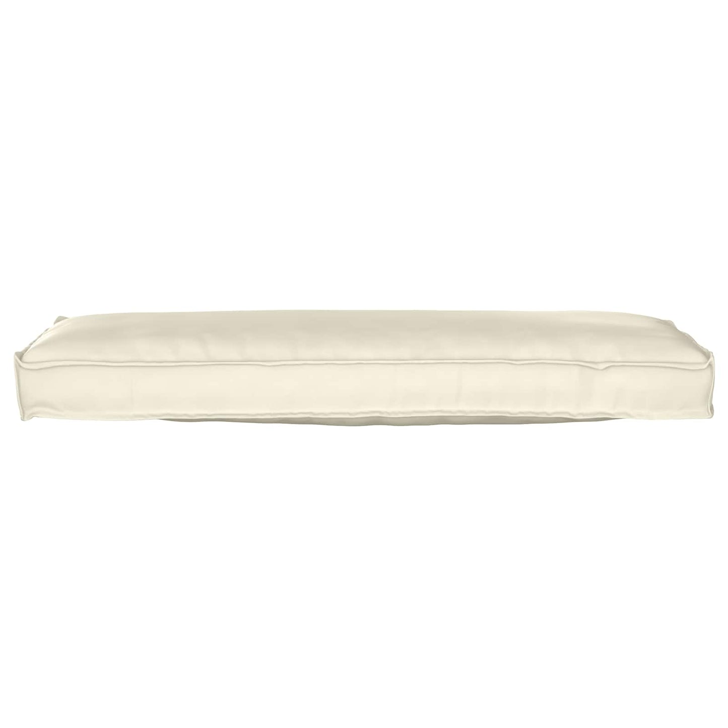 Cuscino Crema 120 x 40 x 8 cm Tessuto Oxford