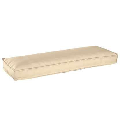 Cuscino Beige 120 x 40 x 8 cm Tessuto Oxford