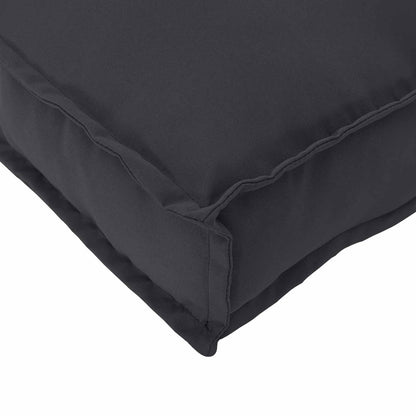 Cuscino Nero 120 x 40 x 8 cm Tessuto Oxford