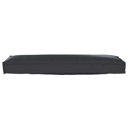 Cuscino Nero 120 x 40 x 8 cm Tessuto Oxford