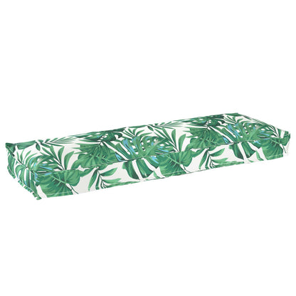 Cuscino Foglia Motivo Foglia 120 x 40 x 8 cm Tessuto Oxford