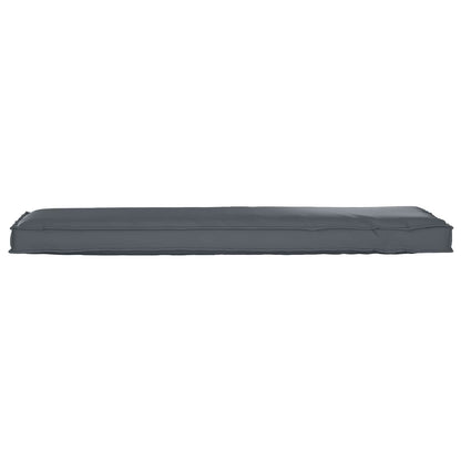 Cuscino Antracite 140 x 40 x 8 cm Tessuto Oxford