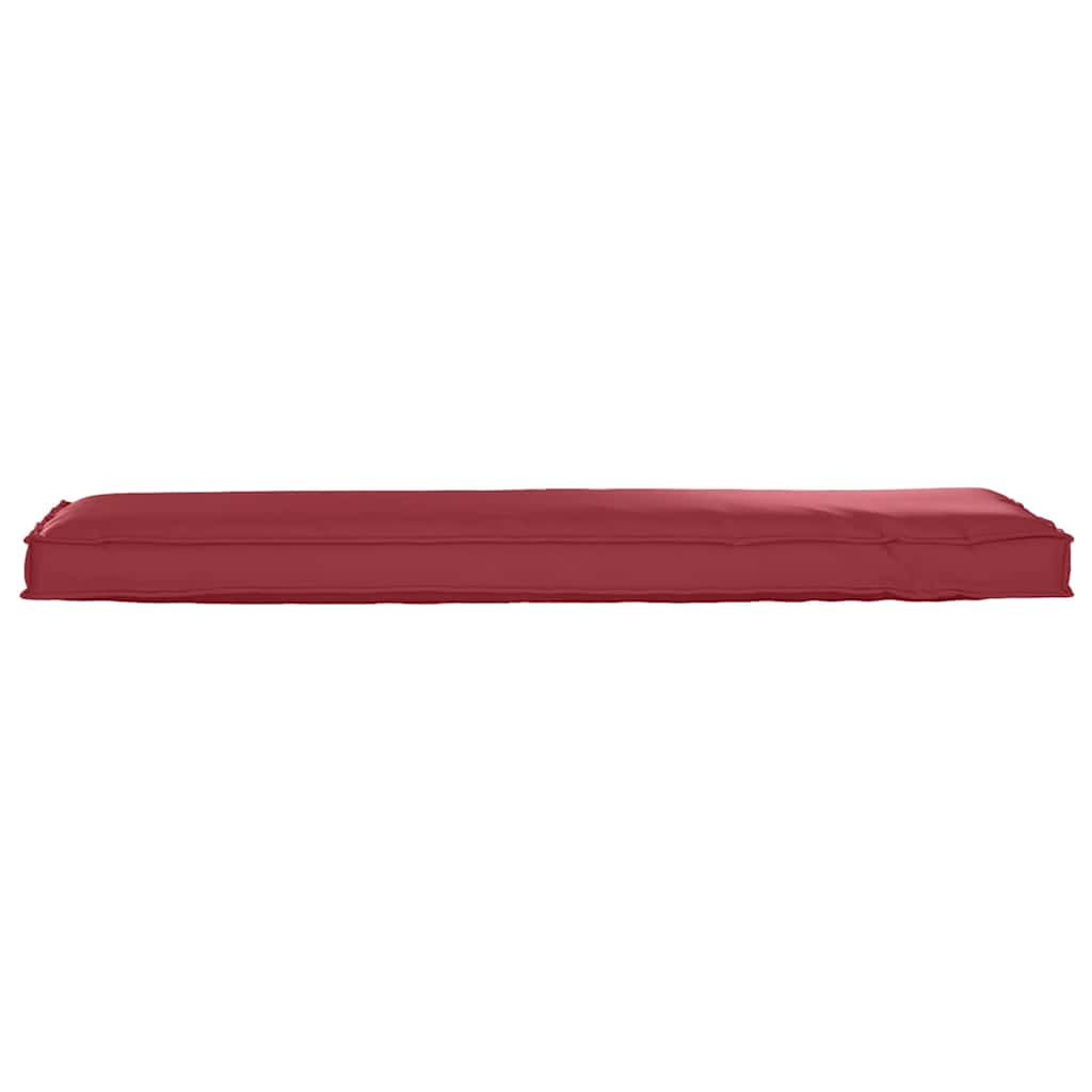 Cuscino Rosso Vino 140 x 40 x 8 cm Tessuto Oxford