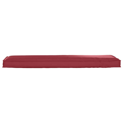 Cuscino Rosso Vino 140 x 40 x 8 cm Tessuto Oxford
