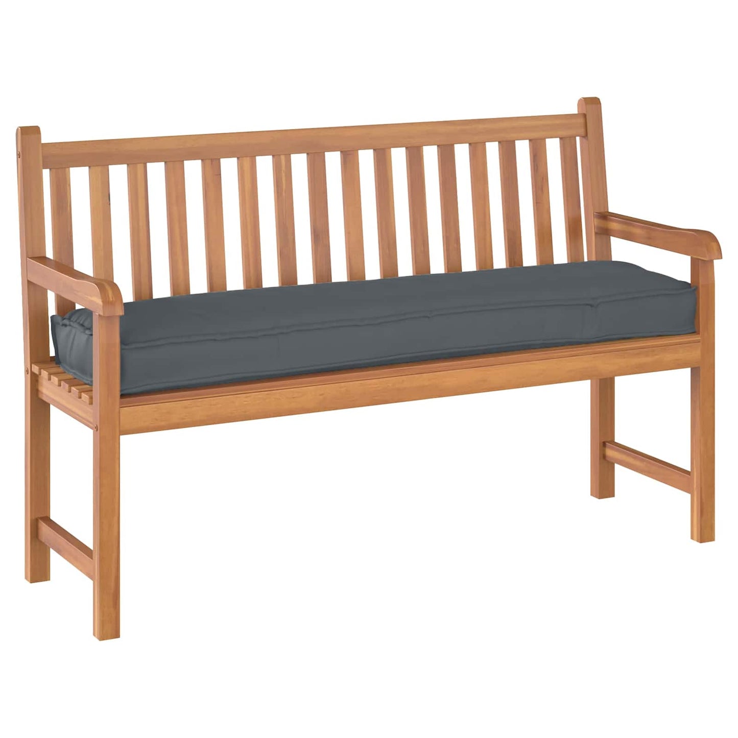 Cuscino Antracite 150 x 40 x 8 cm Tessuto Oxford
