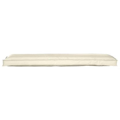 Cuscino Crema 150 x 40 x 8 cm Tessuto Oxford