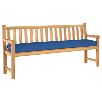 Cuscino per pallet Blu Reale 180 x 40 x 8 cm Tessuto Oxford