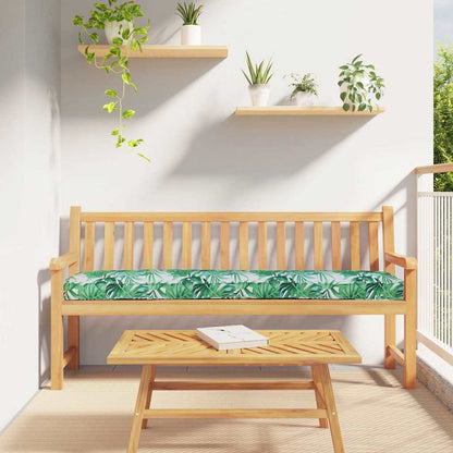 Cuscino per pallet Floreale Motivo Foglia Verde 180 x 40 x 8 cm