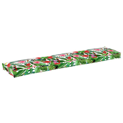 Cuscino per pallet Floreale Giungla Tropicale 180 x 40 x 8 cm