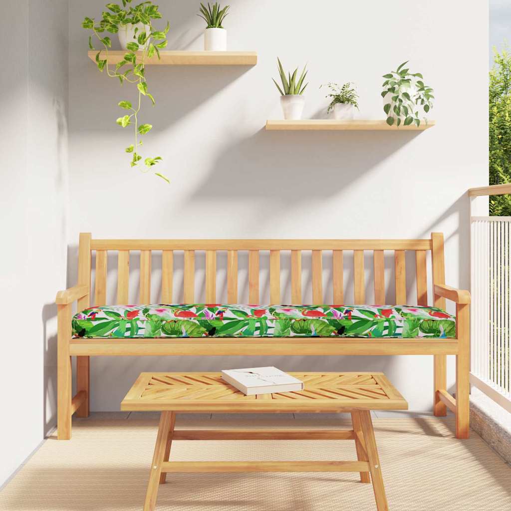 Cuscino per pallet Floreale Giungla Tropicale 200 x 40 x 8 cm