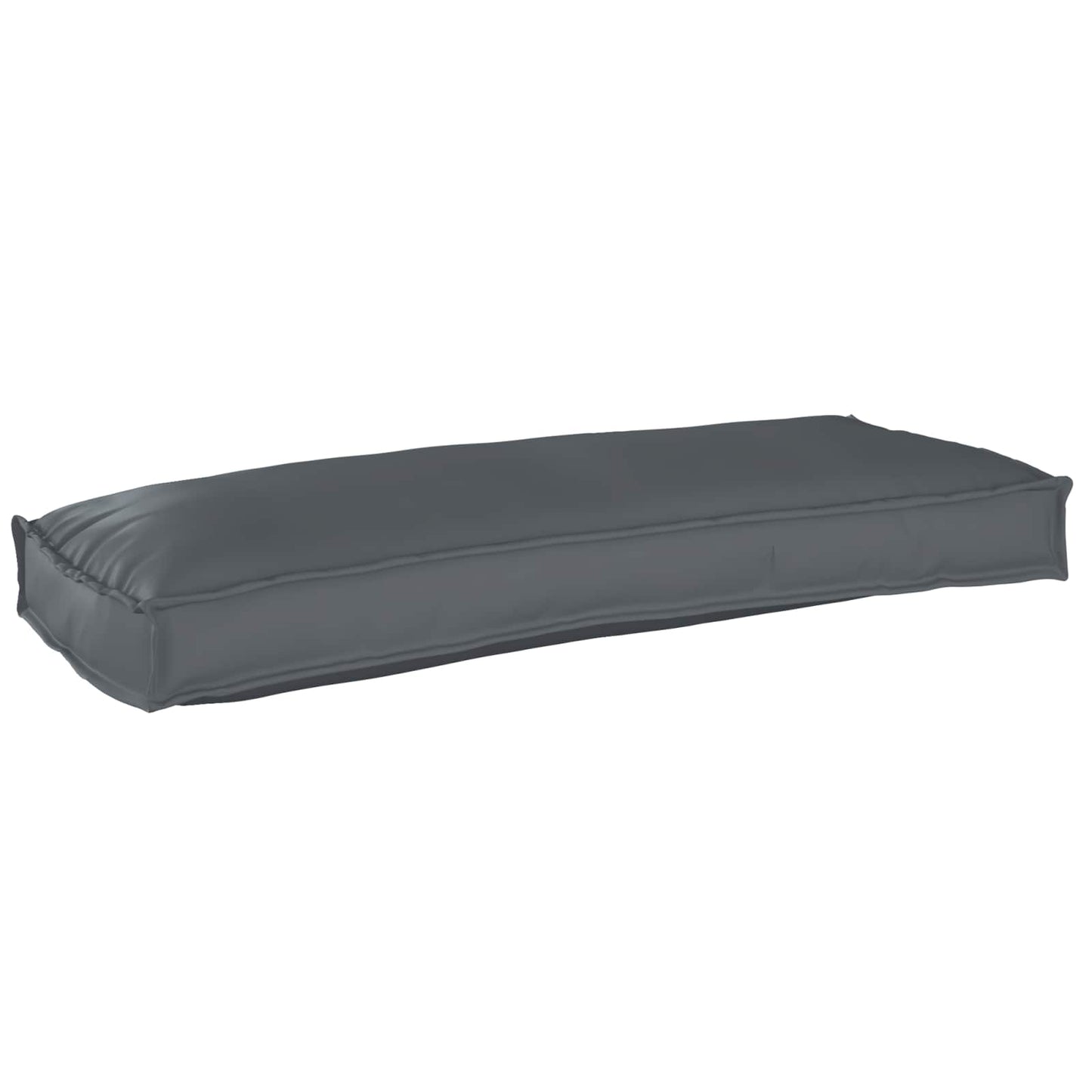 Set di Cuscini per Pallet 2 pcs Antracite 100 x 40 x 8 cm