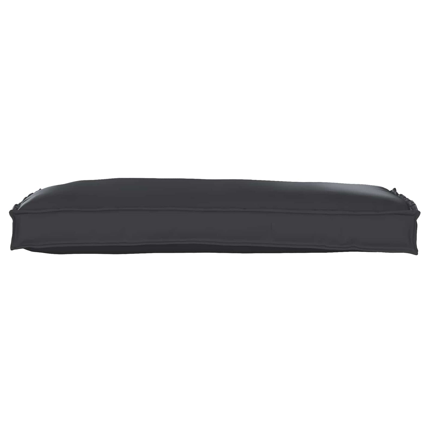 Set di Cuscini per Pallet 2 pcs Nero 100 x 40 x 8 cm