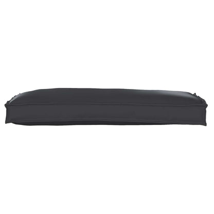 Set di Cuscini per Pallet 2 pcs Nero 100 x 40 x 8 cm