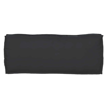 Set di Cuscini per Pallet 2 pcs Nero 100 x 40 x 8 cm