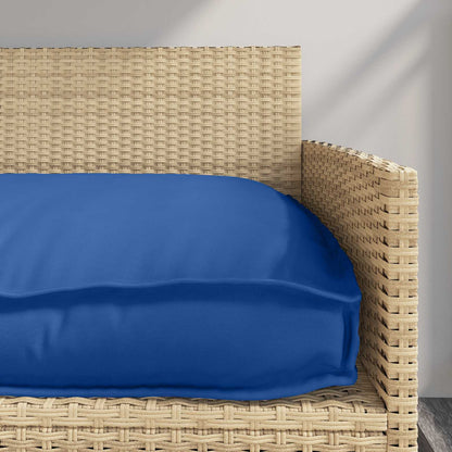 Set di Cuscini per Pallet 2 pcs Blu Reale 100 x 40 x 8 cm