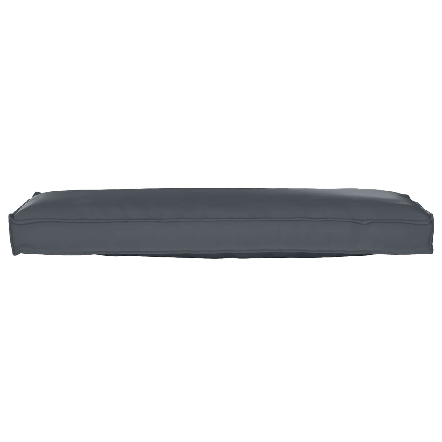 Set di Cuscini per Pallet 2 pcs Antracite 120 x 40 x 8 cm