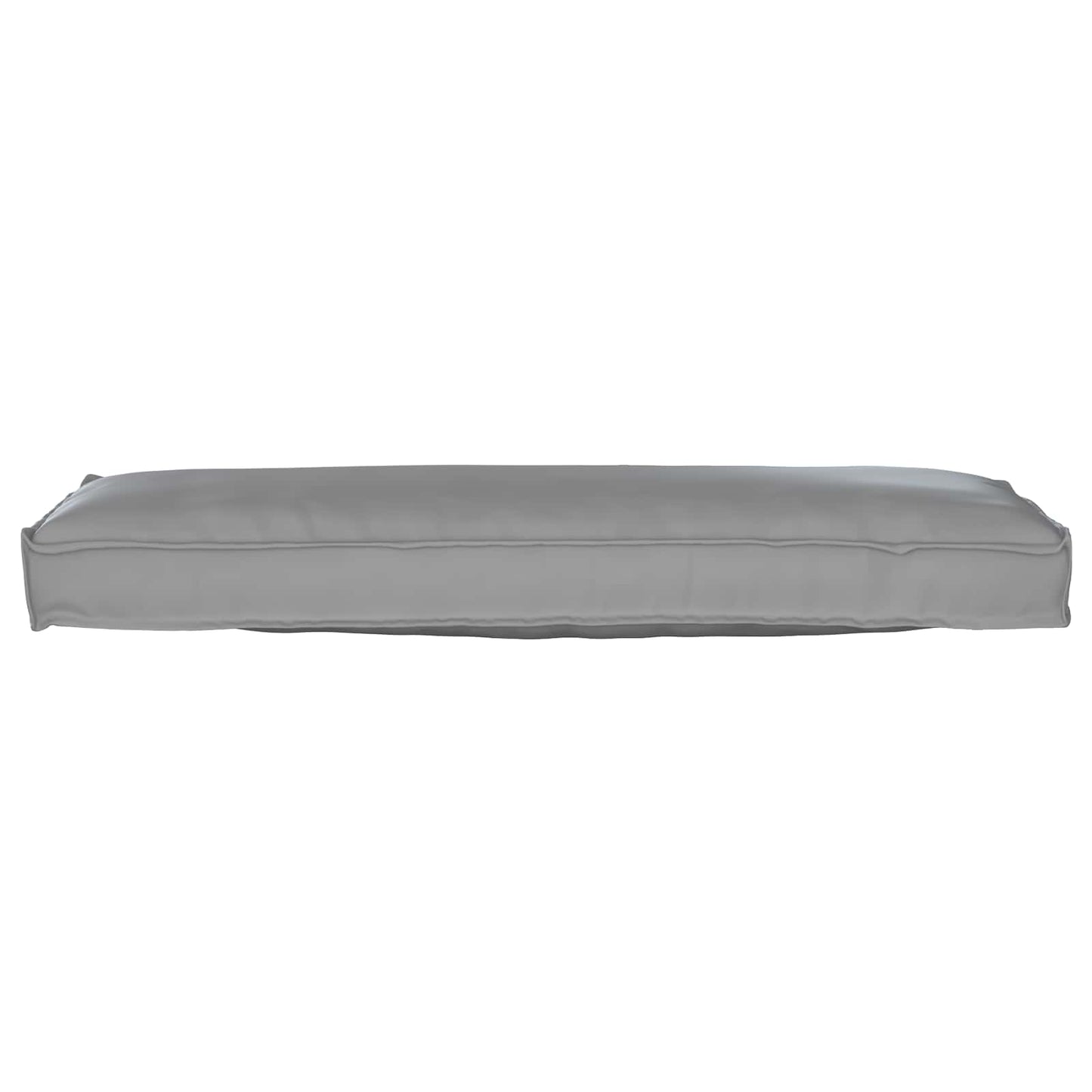 Set di Cuscini per Pallet 2 pcs Grigio 120 x 40 x 8 cm