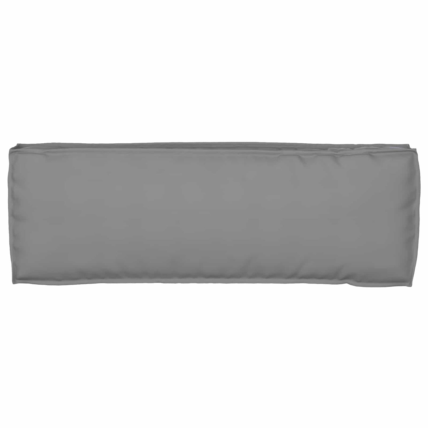 Set di Cuscini per Pallet 2 pcs Grigio 120 x 40 x 8 cm