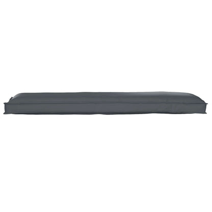 Set di Cuscini per Pallet 2 pcs Antracite 150 x 40 x 8 cm