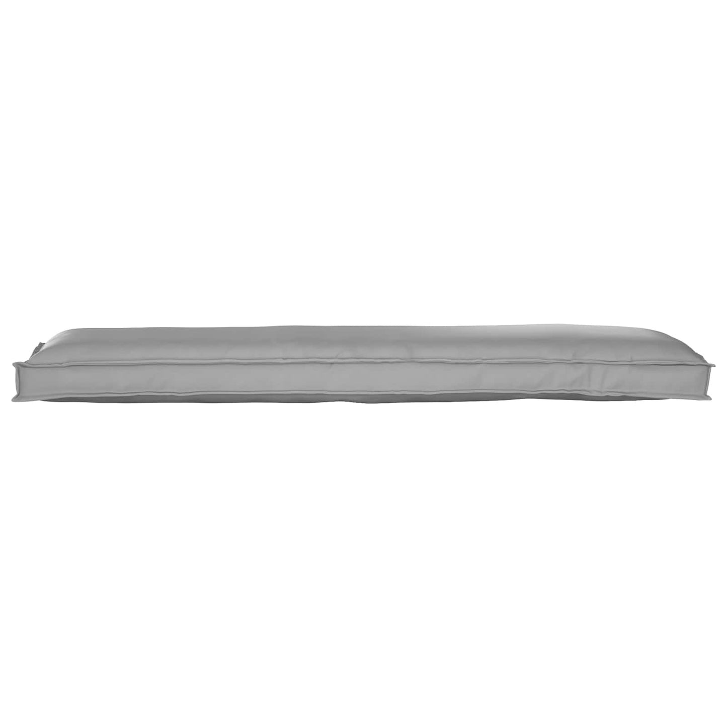 Set di Cuscini per Pallet 2 pcs Grigio 150 x 40 x 8 cm