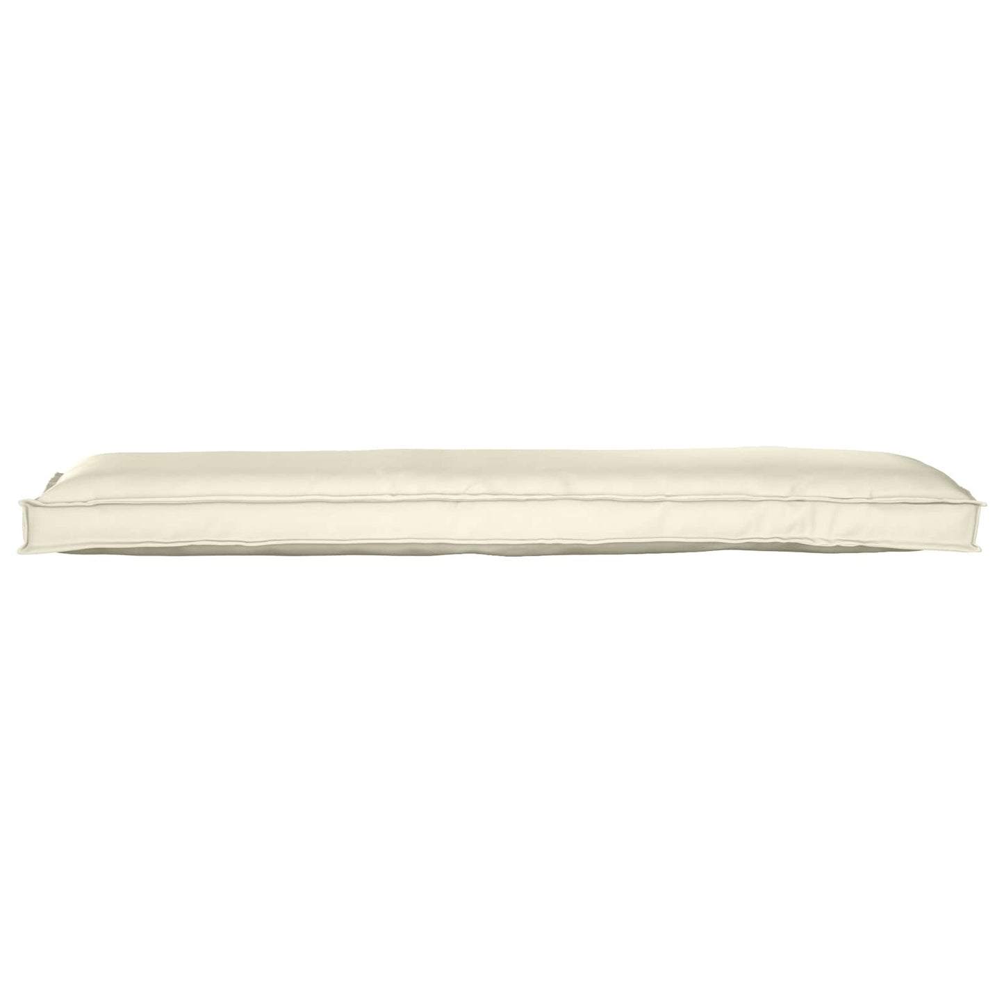 Set di Cuscini per Pallet 2 pcs Crema 150 x 40 x 8 cm