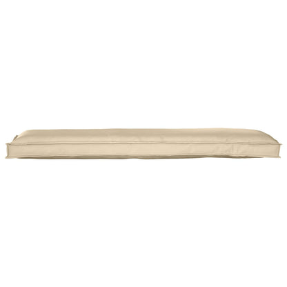 Set di Cuscini per Pallet 2 pcs Beige 150 x 40 x 8 cm