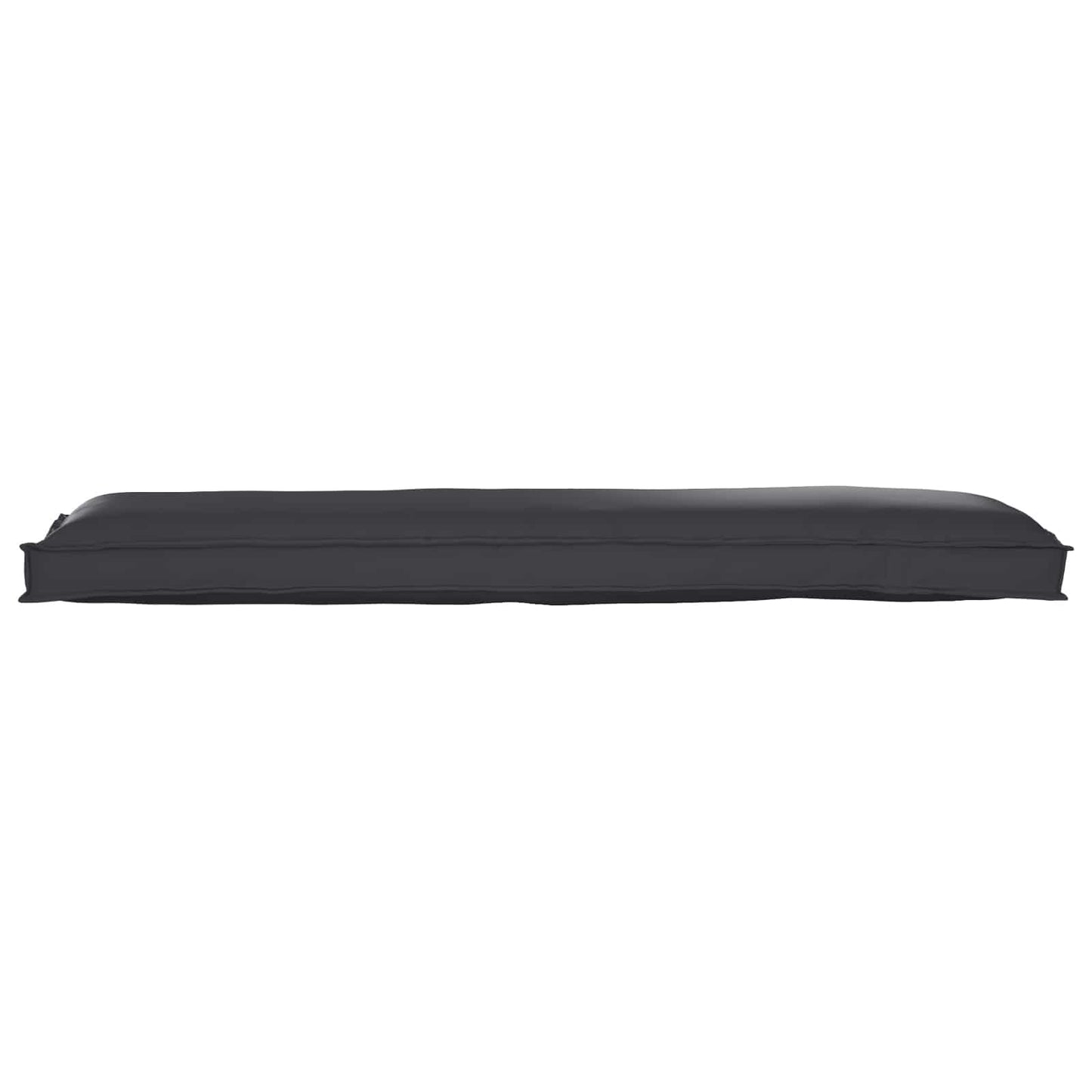 Set di Cuscini per Pallet 2 pcs Nero 150 x 40 x 8 cm