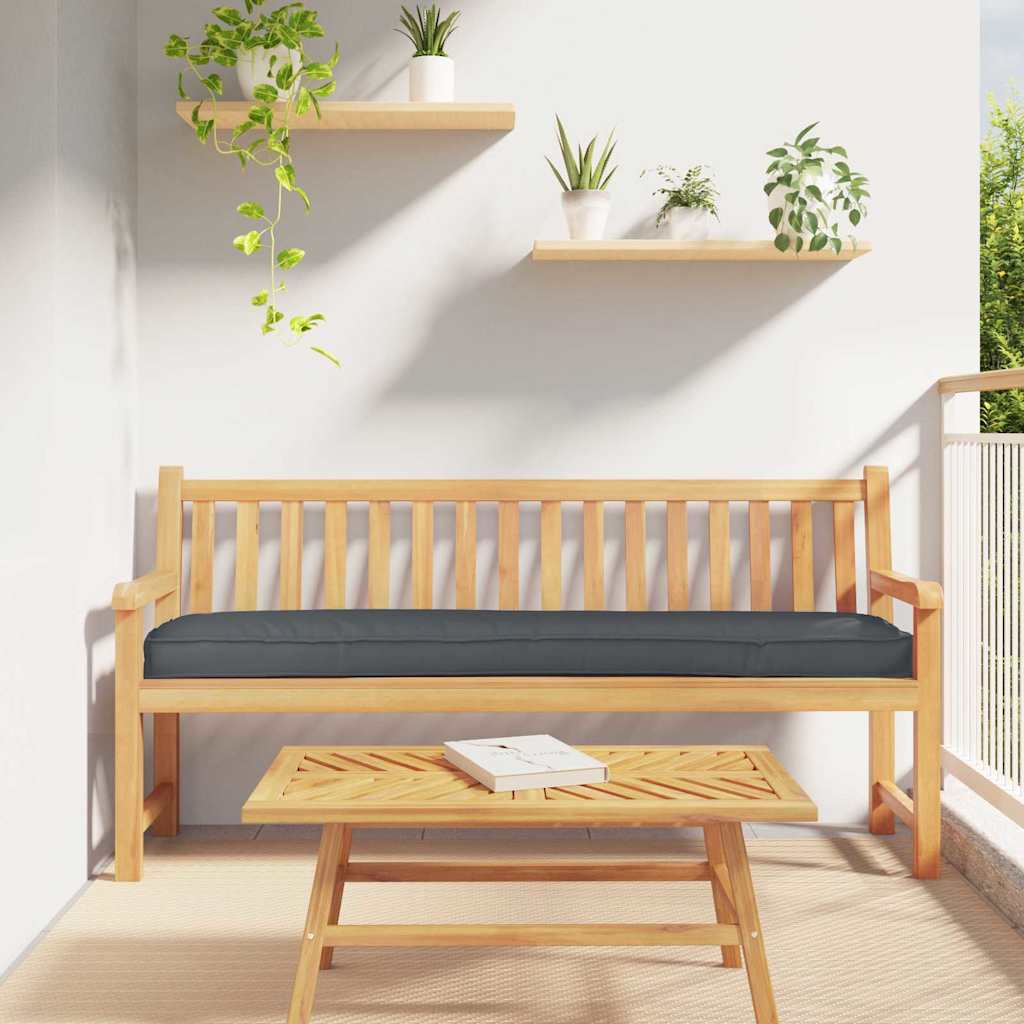 Set di Cuscini per Pallet 2 pcs Antracite 180 x 40 x 8 cm